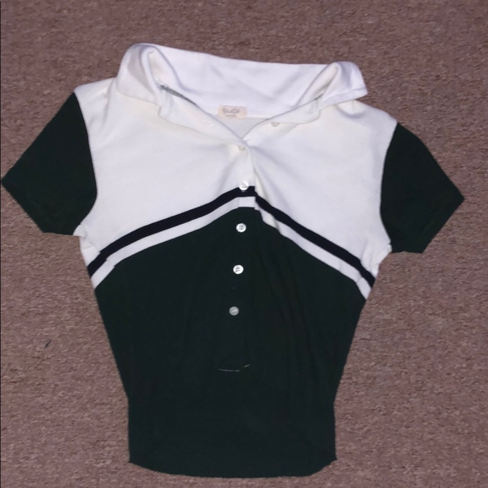 Brandy Melville collard t-shirt